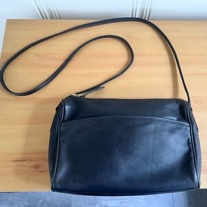 Coach Pre94 Slim Zip Bag In Navy #4018 Leather Crossbody Bag RARE